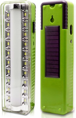 Pick Ur Needs Solar Led Emergency Charging Light 2 In 1 Tube+ Led Lamp 6 hrs Flood Lamp Emergency Light(Green)
