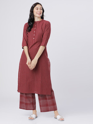 Vishudh Women Kurta Palazzo Set