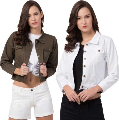 FUNDAY FASHION Full Sleeve Solid Women Jacket