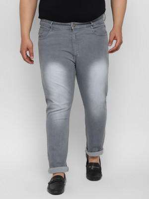 Urbano Plus Regular Men Grey Jeans