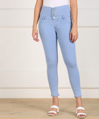 A-Okay Slim Women Light Blue Jeans
