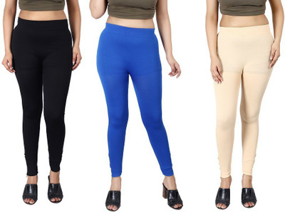 Qitty Multicolor Jegging(Self Design)