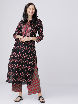 VISHUDH NEW Women Kurta Palazzo Set
