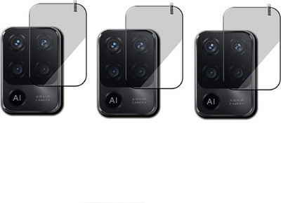 DAFFIN Back Camera Lens Glass Protector for OPPO F19 Pro(Pack of: 3)