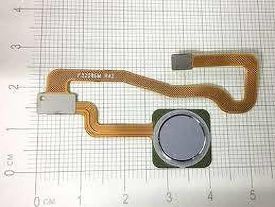Spares4ever C3-681 Xiaomi Redmi Y1 Silver Fingerprint Sensor Flex cable