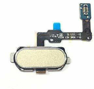 Spares4ever C3-496 Samsung J7 Prime Gold Fingerprint Sensor Flex cable