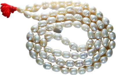 Urancia Beautiful Stone Mala Mother of Pearl Stone Necklace