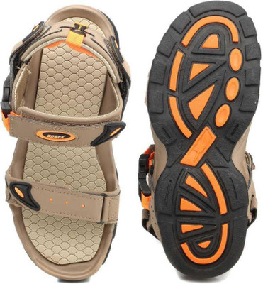 Sparx SS 502 Men Casual(Brown, Orange , 9)