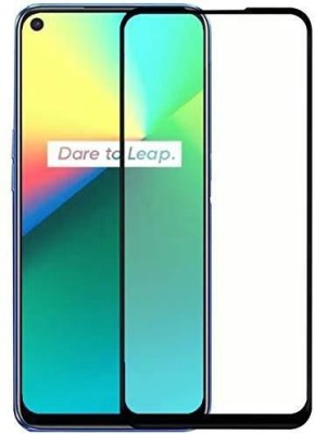 welldesign Edge To Edge Tempered Glass for Realme 8(Pack of 1)