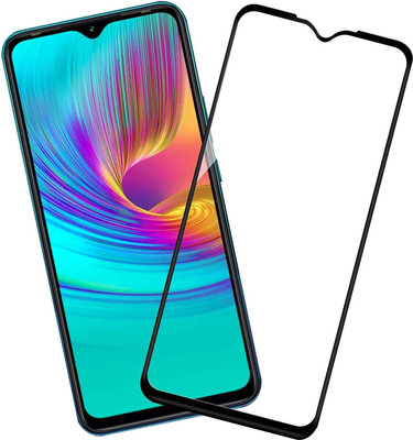 RSG Edge To Edge Tempered Glass for Infinix Hot 10 Play, Infinix Hot 10s(Pack of 1)