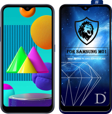 HQ Protection Edge To Edge Tempered Glass for Samsung Galaxy M01(Pack of 1)