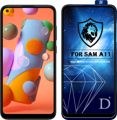 XRENGTH Edge To Edge Tempered Glass for Samsung Galaxy A11(Pack of 1)