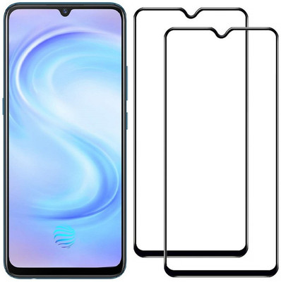 MobiTracs Edge To Edge Tempered Glass for VIVO S1 | 11D Premium Quality Full Glue 9H Hardness Anti Scratch Full Edge(Pack of 2)