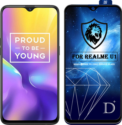 MaxR Edge To Edge Tempered Glass for Realme U1(Pack of 1)