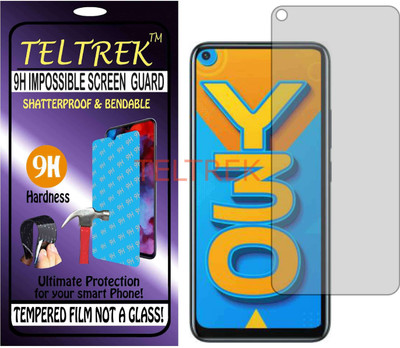 TELTREK Tempered Glass Guard for VIVO 1938 (Y30) (Flexible, Unbreakable)(Pack of 1)