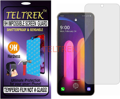 TELTREK Tempered Glass Guard for LG V60 THINQ 5G (Flexible, Unbreakable)(Pack of 1)