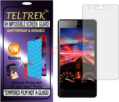 TELTREK Tempered Glass Guard for MICROMAX E352 (CANVAS NITRO 3) (Flexible, Unbreakable)(Pack of 1)