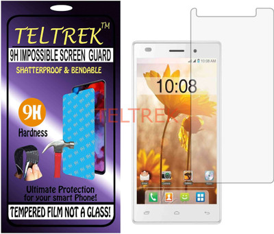 TELTREK Tempered Glass Guard for INTEX AQUA POWER PLUS (Flexible, Unbreakable)(Pack of 1)