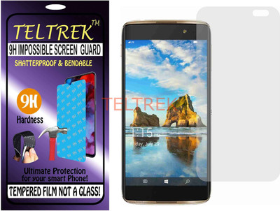 TELTREK Tempered Glass Guard for ALCATEL IDOL 4S WINDOWS (Flexible, Unbreakable)(Pack of 1)