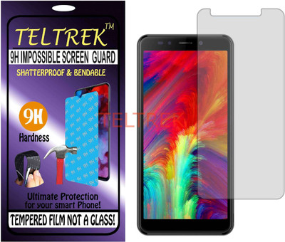 TELTREK Tempered Glass Guard for PANASONIC P101 (Flexible, Unbreakable)(Pack of 1)