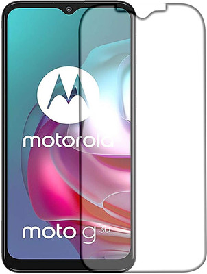 Slugabed Tempered Glass Guard for Motorola G30(Pack of 1)