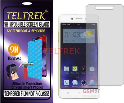 TELTREK Tempered Glass Guard for OPPO F1 ICC WT20 (Flexible, Unbreakable)(Pack of 1)