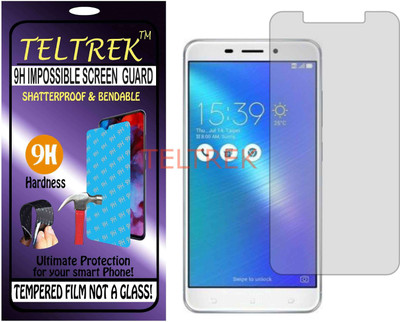 TELTREK Tempered Glass Guard for ASUS ZENFONE 3 LASER (Flexible, Unbreakable)(Pack of 1)