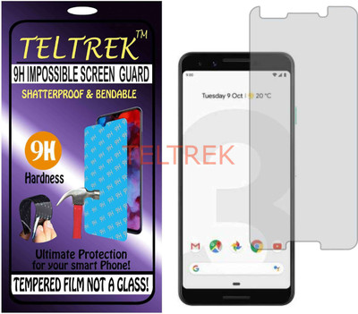 TELTREK Tempered Glass Guard for GOOGLE PIXEL 3 (Flexible, Unbreakable)(Pack of 1)