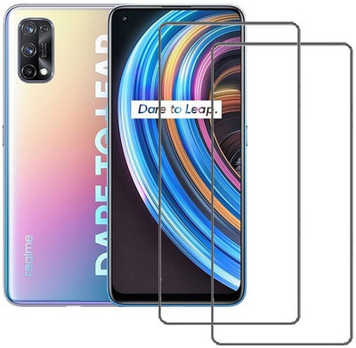 HOBBYTRONICS Tempered Glass Guard for REALME 8 PRO(Pack of 2)