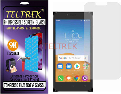 TELTREK Tempered Glass Guard for ALCATEL TETRA (Flexible, Unbreakable)(Pack of 1)