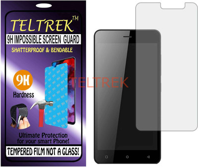 TELTREK Tempered Glass Guard for GIONEE PIONEER P5W (Flexible, Unbreakable)(Pack of 1)