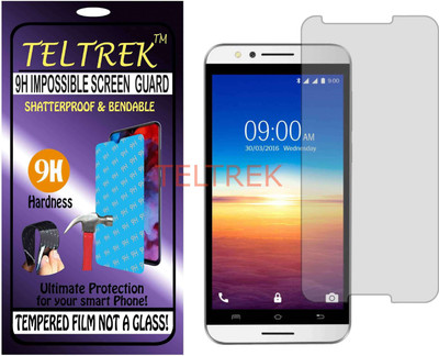 TELTREK Tempered Glass Guard for LAVA A67 4GB (Flexible, Unbreakable)(Pack of 1)