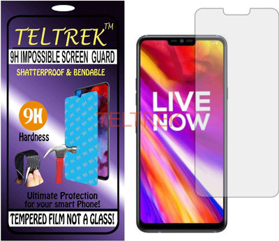 TELTREK Tempered Glass Guard for LG G7 PLUS THINQ (Flexible, Unbreakable)(Pack of 1)