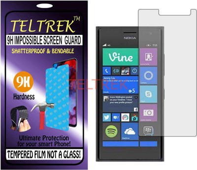 TELTREK Tempered Glass Guard for NOKIA LUMIA 735 (Flexible, Unbreakable)(Pack of 1)