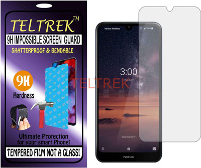 TELTREK Tempered Glass Guard for NOKIA 3V (Flexible, Unbreakable)(Pack of 1)