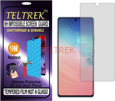 TELTREK Tempered Glass Guard for SAMSNG S10 LITE (Flexible, Unbreakable)(Pack of 1)