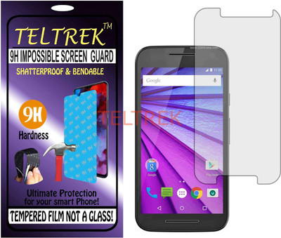 TELTREK Tempered Glass Guard for MOTOROLA MOTO G (3RD GEN) (Flexible, Unbreakable)(Pack of 1)