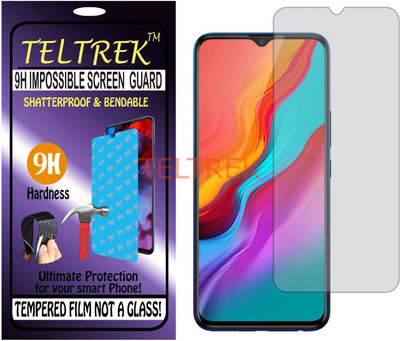TELTREK Tempered Glass Guard for INFINIX HOT 8 LITE (Flexible, Unbreakable)(Pack of 1)
