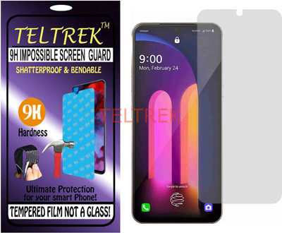 TELTREK Tempered Glass Guard for LG V60 THINQ 5G UW (Flexible, Unbreakable)(Pack of 1)