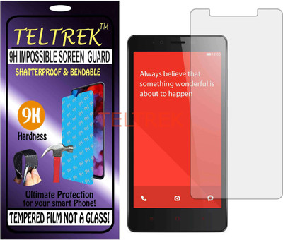 TELTREK Tempered Glass Guard for MI REDMI NOTE PRIME (Flexible, Unbreakable)(Pack of 1)
