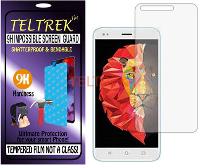 TELTREK Tempered Glass Guard for INTEX LIONS 6 (Flexible, Unbreakable)(Pack of 1)