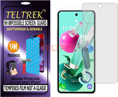 TELTREK Tempered Glass Guard for LG K92 5G (Flexible, Unbreakable)(Pack of 1)