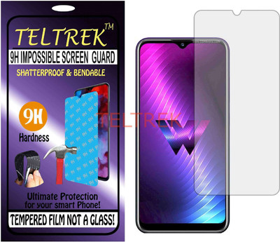 TELTREK Tempered Glass Guard for LG W30 PRO (Flexible, Unbreakable)(Pack of 1)