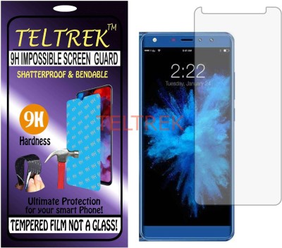 TELTREK Tempered Glass Guard for MOBIISTAR X1 SELFIE (Flexible, Unbreakable)(Pack of 1)