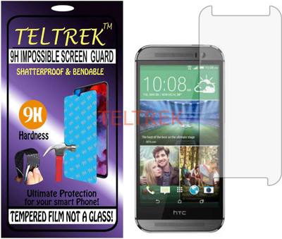 TELTREK Tempered Glass Guard for HTC ONE M8 EYE (Flexible, Unbreakable)(Pack of 1)