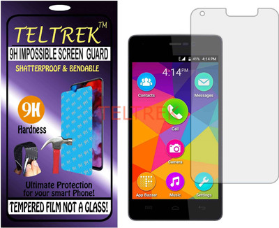 TELTREK Tempered Glass Guard for MICROMAX UNITE Q372 (Flexible, Unbreakable)(Pack of 1)