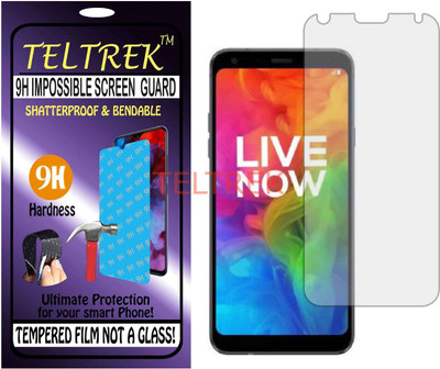 TELTREK Tempered Glass Guard for LG Q7 ALPHA (Flexible, Unbreakable)(Pack of 1)