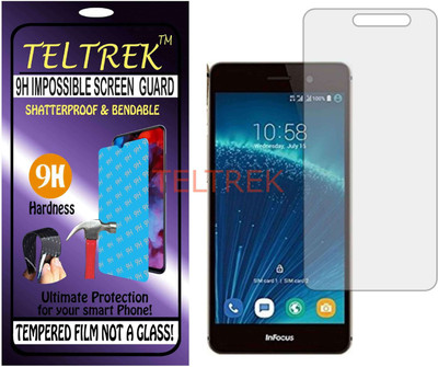 TELTREK Tempered Glass Guard for INFOCUS M808I (Flexible, Unbreakable)(Pack of 1)