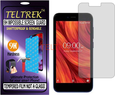 TELTREK Tempered Glass Guard for LAVA Z41 (Flexible, Unbreakable)(Pack of 1)