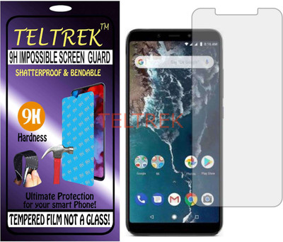 TELTREK Tempered Glass Guard for XIAOMI MI A2 (6X) (Flexible, Unbreakable)(Pack of 1)